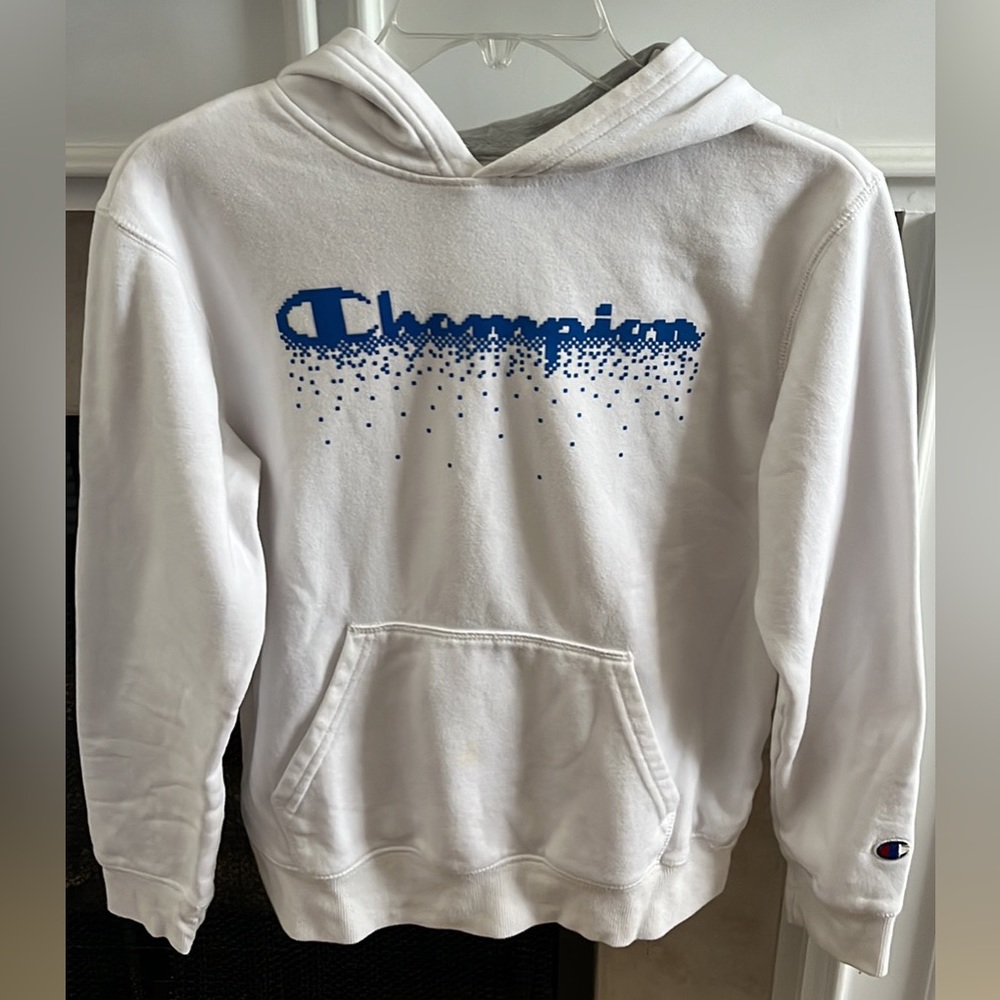 White Youth Champion Sweatshirt